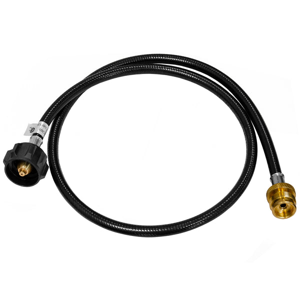 Feasto 4FT Propane Adapter Hose, 1lb to 20lb Certified Converter for Weber Q, Blackstone Griddle, Buddy Heater- Connects 1lb Appliances to 20lb Tank