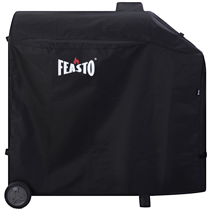 44-Inch Outdoor Charcoal Grill Cover with Adjustable Velcro Strap