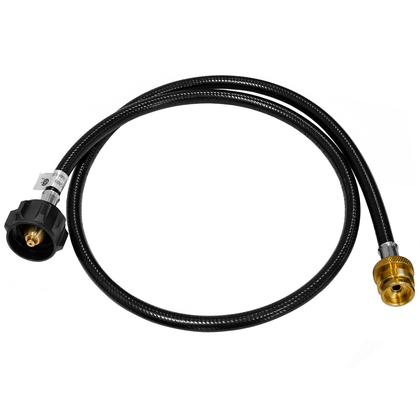 Feasto 4FT Propane Adapter Hose, 1lb to 20lb Certified Converter for Weber Q, Blackstone Griddle, Buddy Heater- Connects 1lb Appliances to 20lb Tank