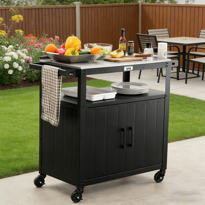 Feasto Modular Outdoor Kitchen Island & Grill Cart(Add to cart and enjoy an additional 10% discount)