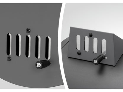 Feasto BBQ Charcoal Grill with Side Table, 30-In Heavy Duty Outdoor BBQ Grill with 647 Sq. In Cooking Area for Outdoor Barbecue in Backyard, Patio and Parties, Black by Feasto