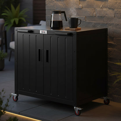 Feasto 35" Outdoor Kitchen Island & Grill Storage Cart(Add to cart and enjoy an additional 10% discount.)