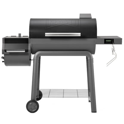 30-Inch Charcoal Grill with Offset Smoker, Digital Temperature Control & 2 Meat Probes