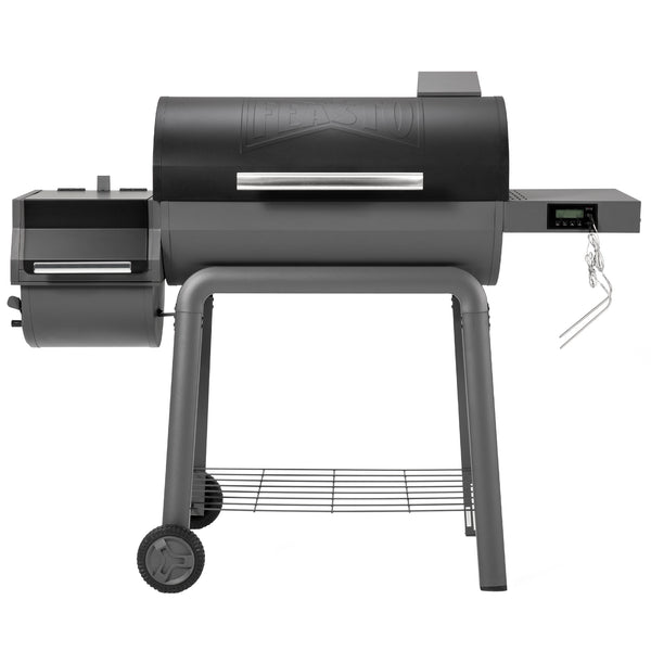 30-Inch Charcoal Grill with Offset Smoker, Digital Temperature Control & 2 Meat Probes