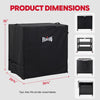 FEASTO Movable Stainless Steel Kitchen Island with Cover & Drop Leafs(Add to cart and enjoy an additional 10% discount)