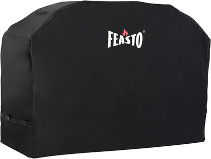 BBQ Grill Cover, 55” Heavy Duty Waterproof Gas Grill Cover,Anti-UV,Fade Resistant,Griddle Cover with Adjustable Velcro Strap,Fits for Weber,Char Broil,Nexgrill,Royal Gourmet(L55” x W23” x H42”)