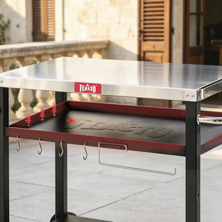 Outdoor Grill Cart with Multi-Function Storage