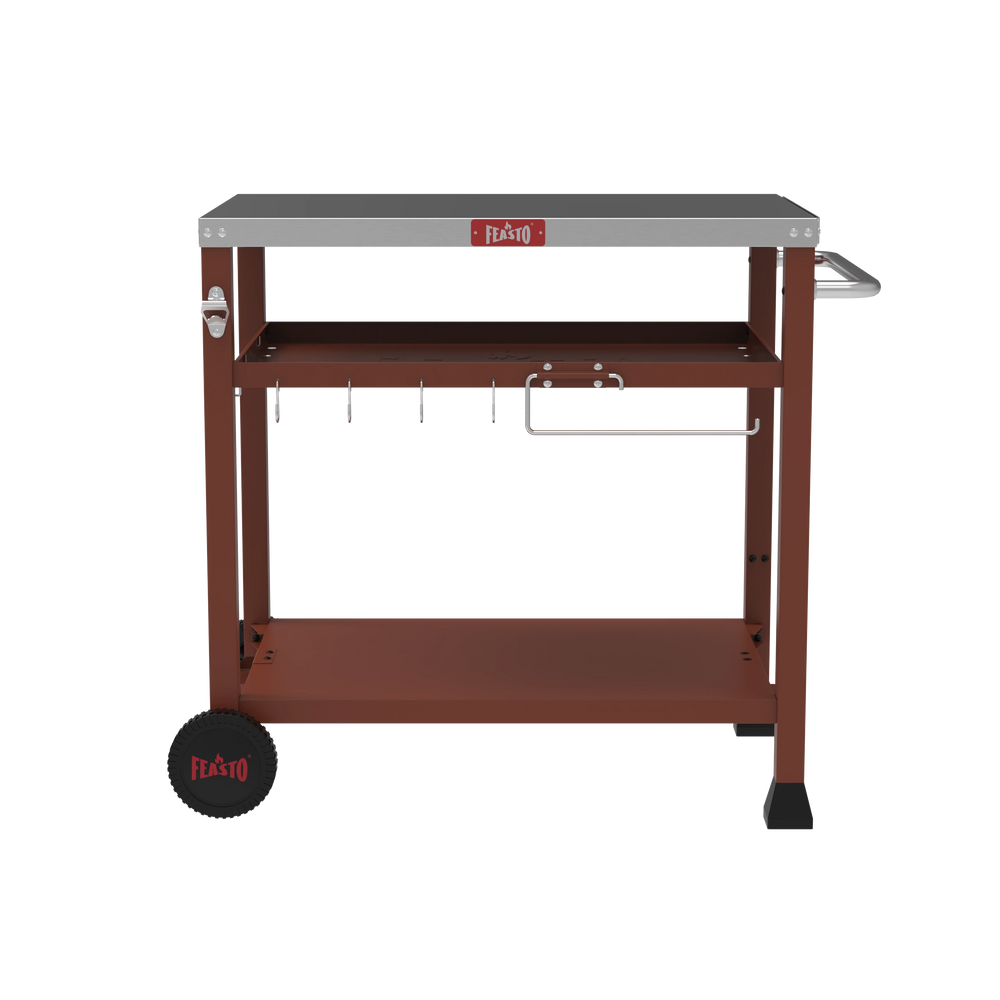 Outdoor Grill Cart with Multi-Function Storage 360 view