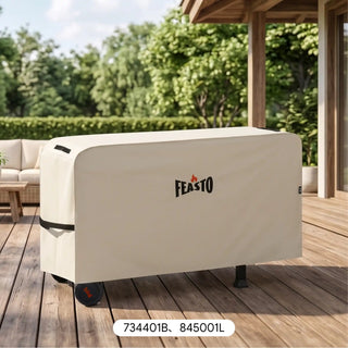50-Inch Outdoor Prep Table Cart Cover with Adjustable Velcro Strap