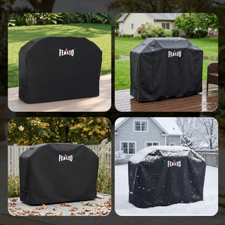 55-Inch Outdoor Grill Cover with Adjustable Velcro Strap