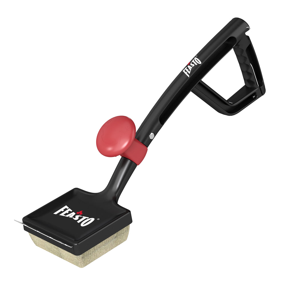 Bristle-Free Steam Grill Brush with Interwoven-Tech & Scraper