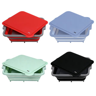 Collapsible BBQ Prep Tub & Wash Station Set for Outdoor Cooking