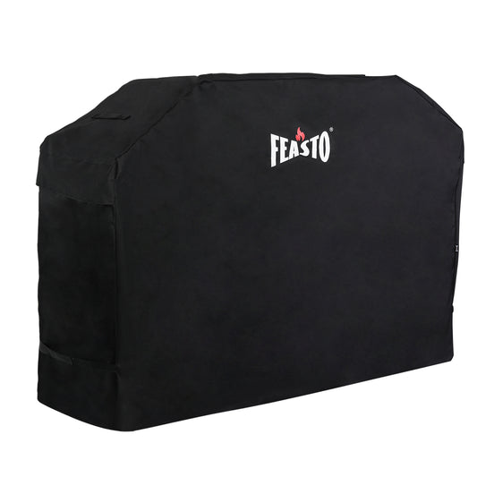 FEASTO Barbecue Grill Cover 64 inches Outdoor Waterproof Gas and Charcoal Grill Cover Fits Weber Char-Boil Nexgrill and more(L64” x W24” x H48”)
